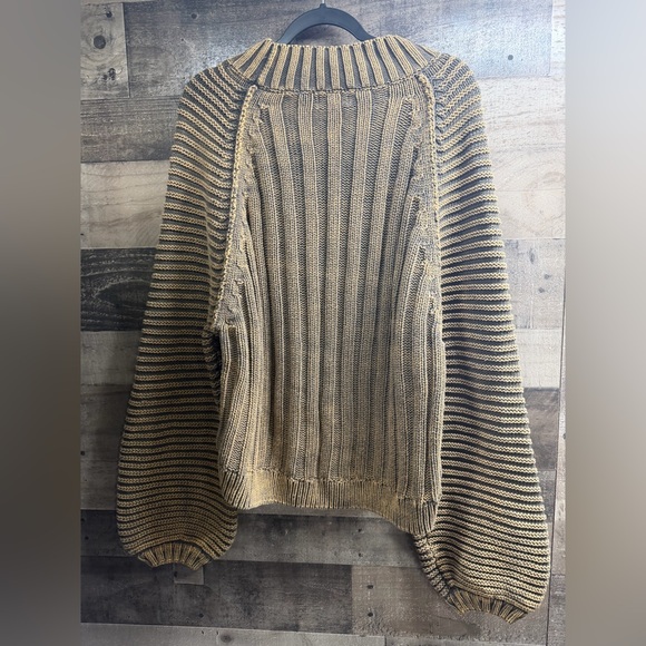 BOHME Women’s Crewneck Balloon Sleeve Sweater Size XL - Picture 3 of 5